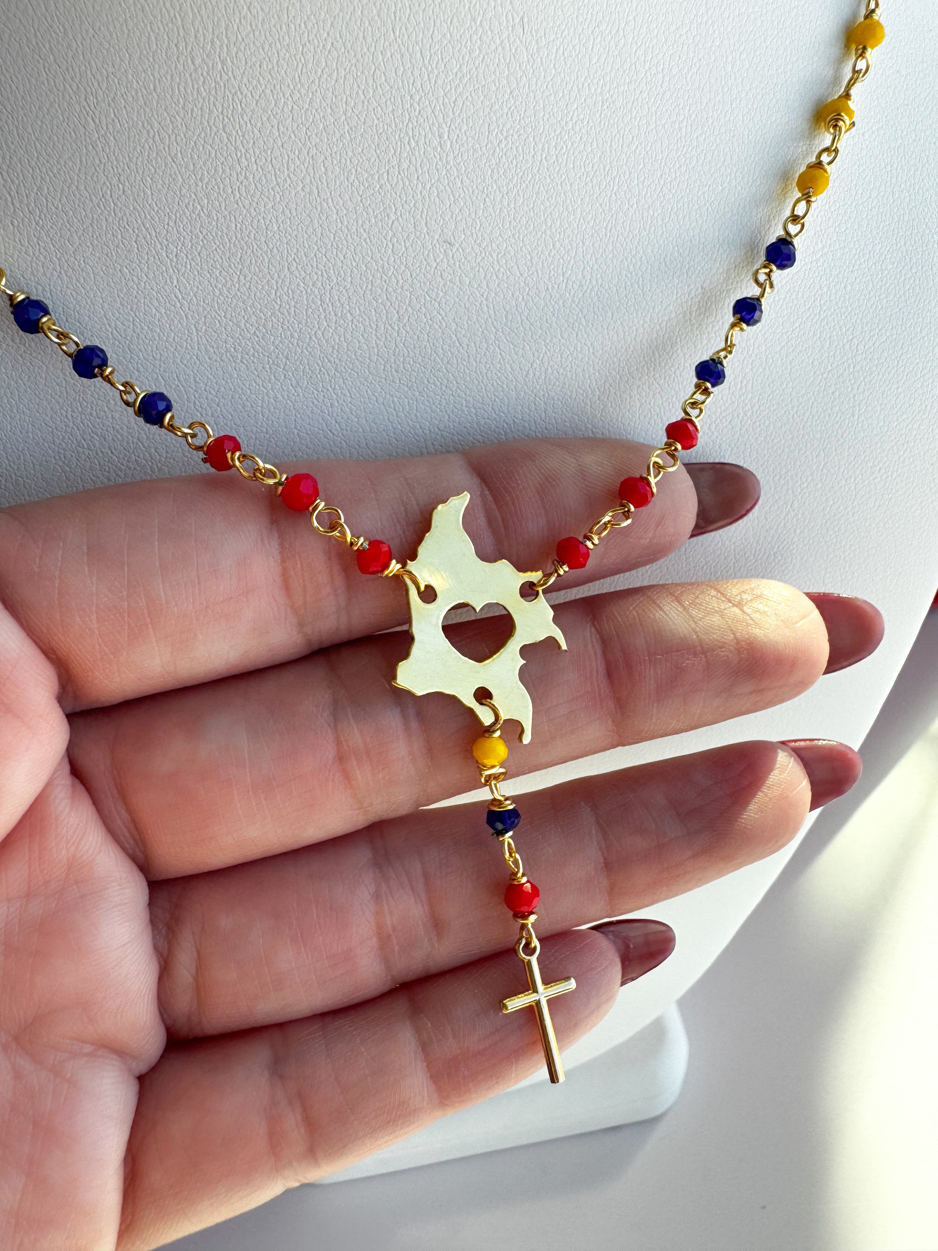 Rosario Tricolor Mapa de Colombia