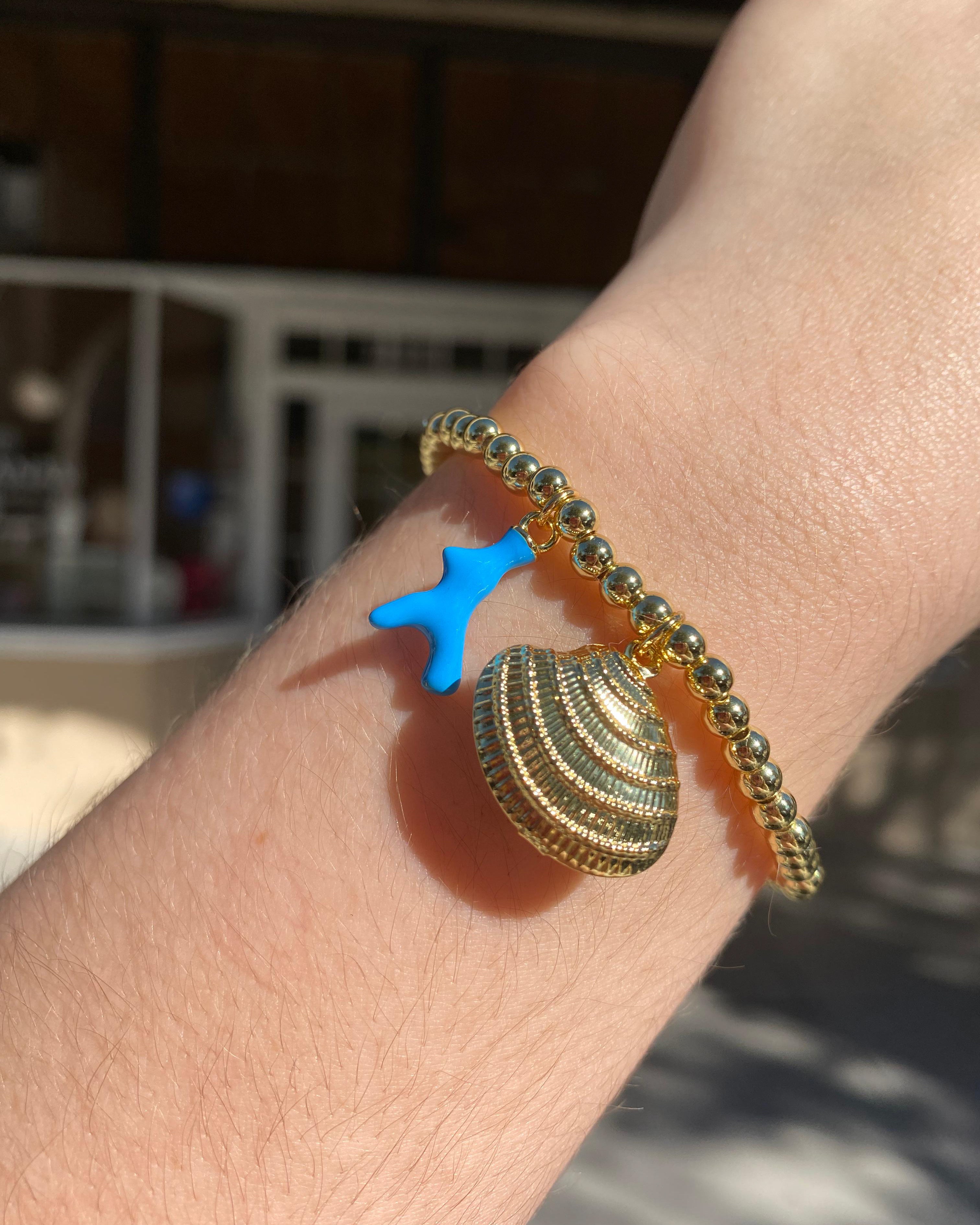 Golden Coral Bracelet