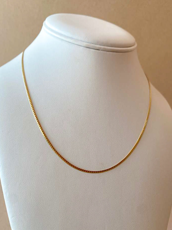 Basic Gold Stainless Steel Chain