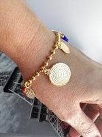 Load image into Gallery viewer, Multi charm protection bracelet
