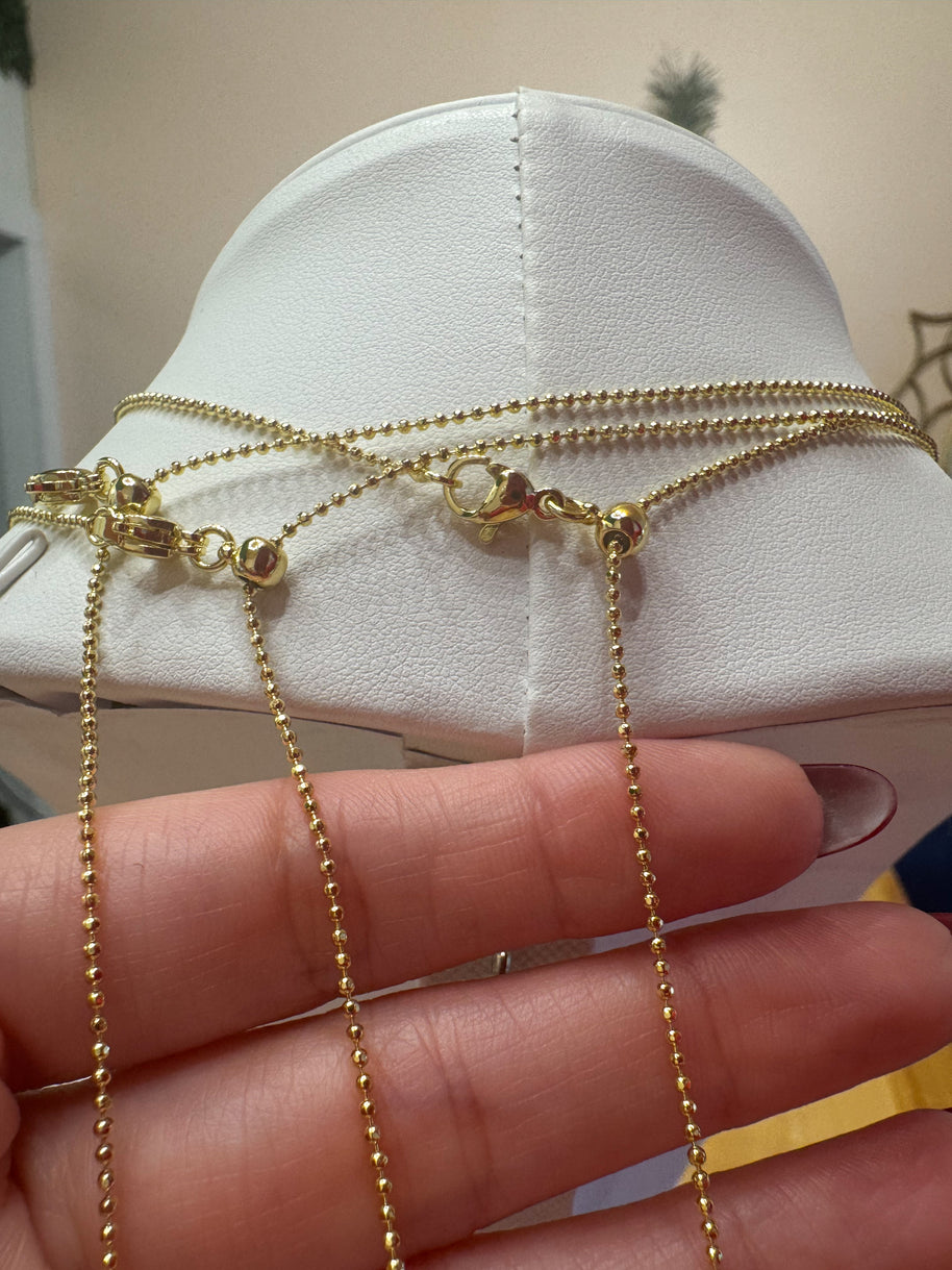 Adjustable Little Colorful Hearts Necklace