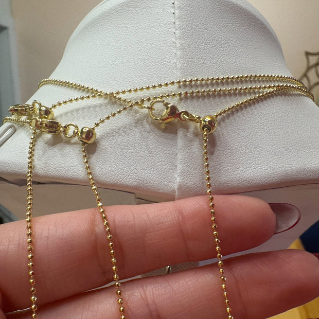 Cadenas Ajustables Mini Corazones Coloridos