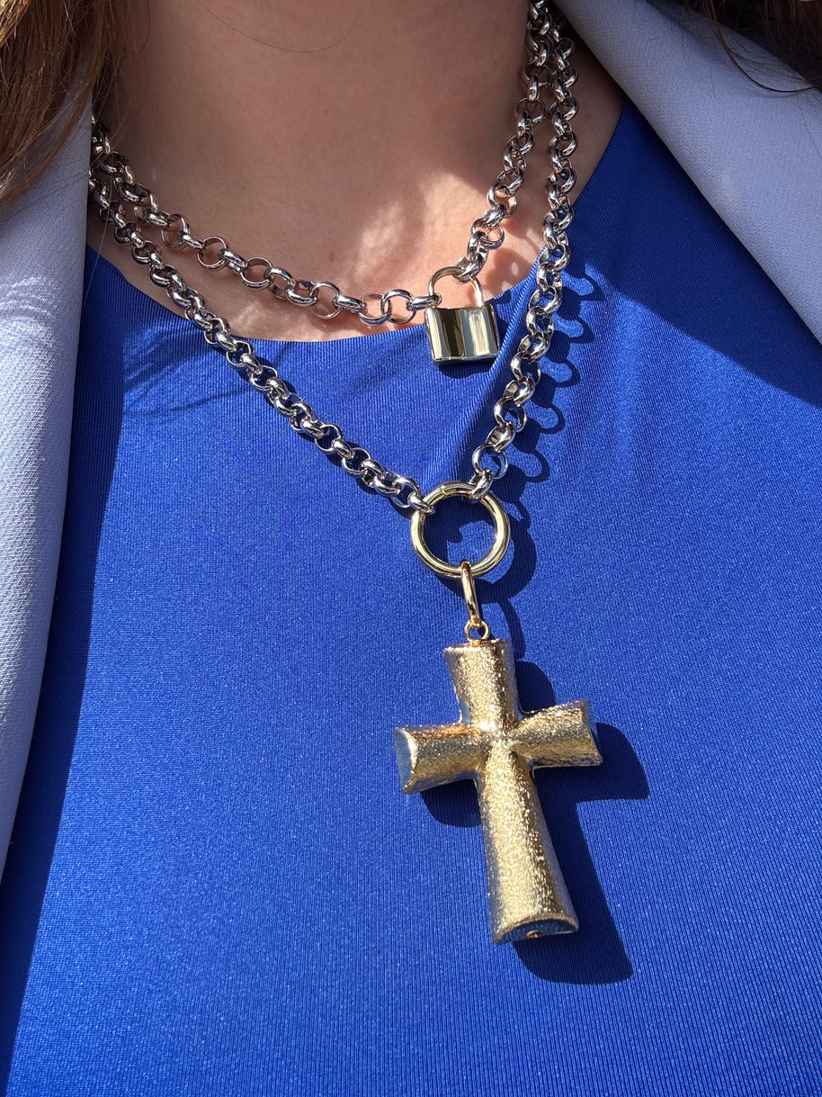 Big 2 Gold Links Necklaces