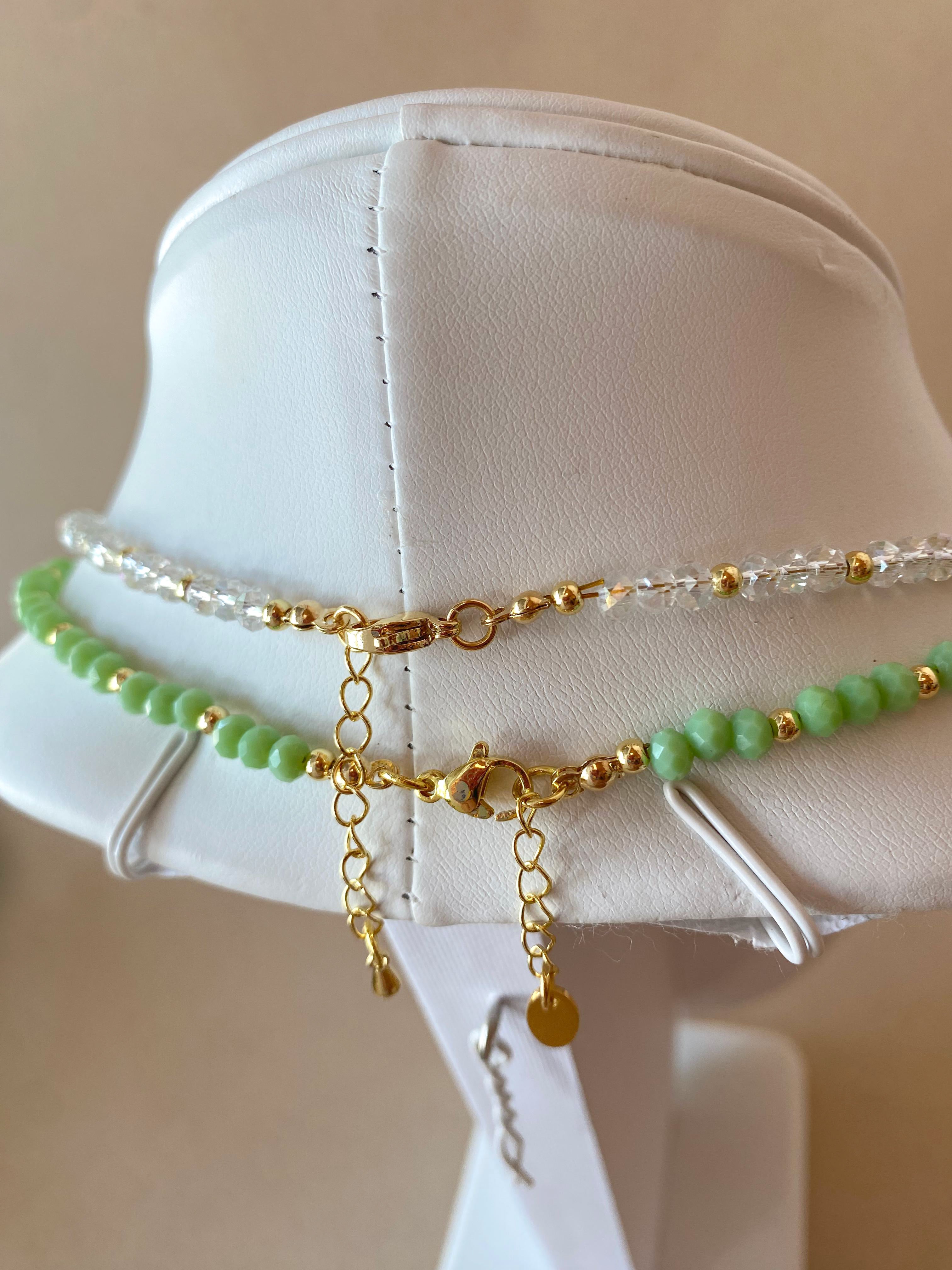 Colorful Crystals Style Necklaces