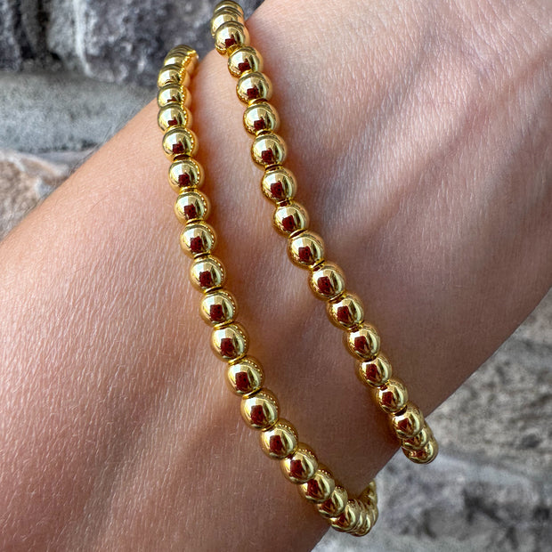 Pulseras Elásticas con Perlas