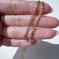 2 in 1 Chain 18k Solid Gold Necklace
