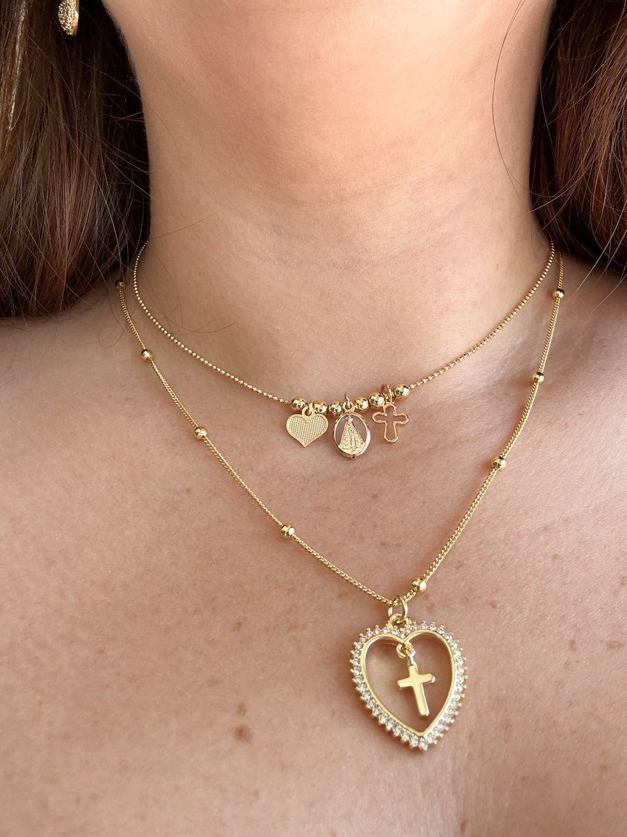 2 Style Religious Necklace