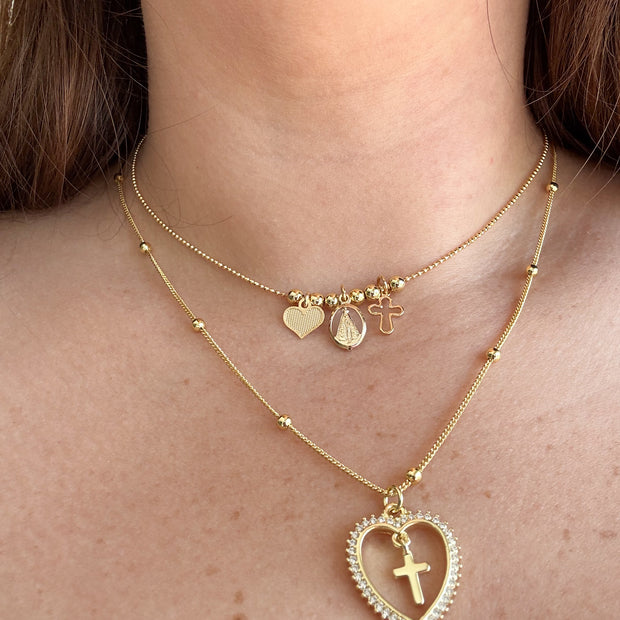 2 Style Religious Necklace