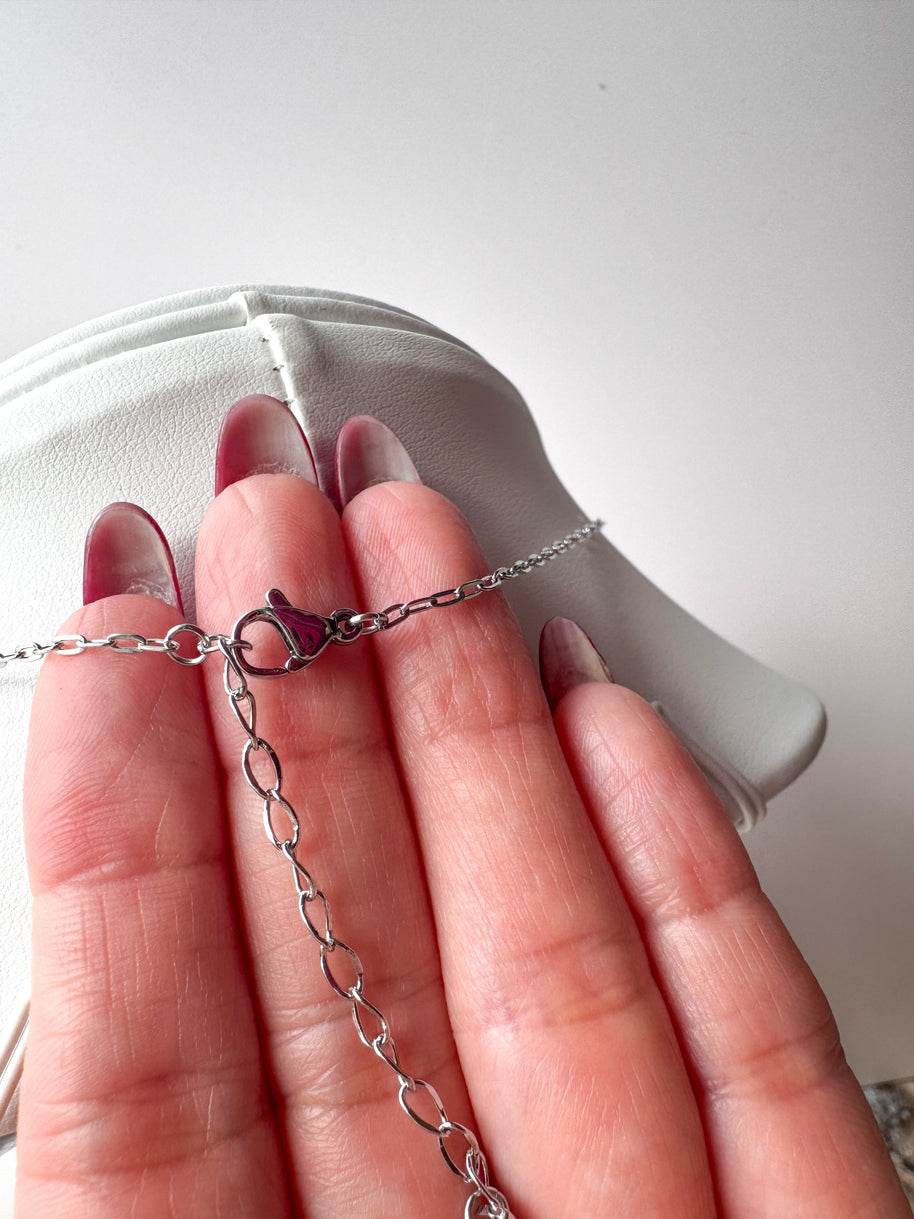 Silver & Gold Stars Necklace