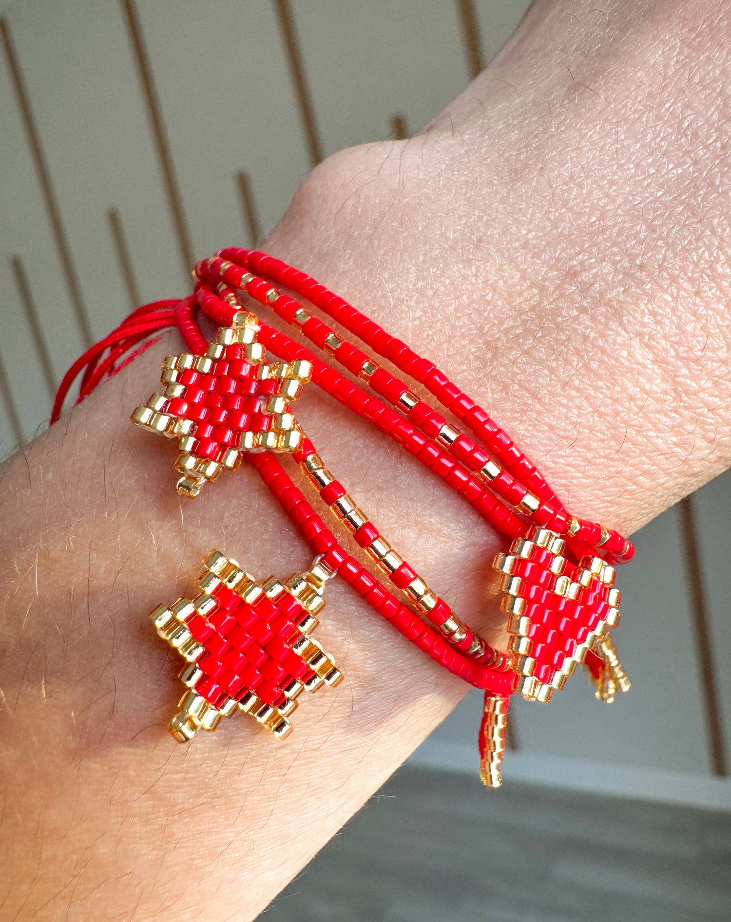 Pulsera Miyuki Red