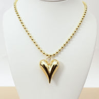 Big Heart Style Necklace