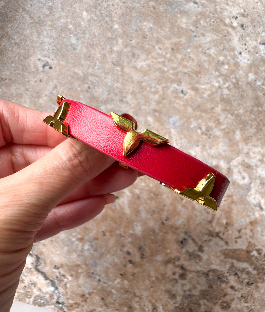 Star-Shape Leather Bracelet