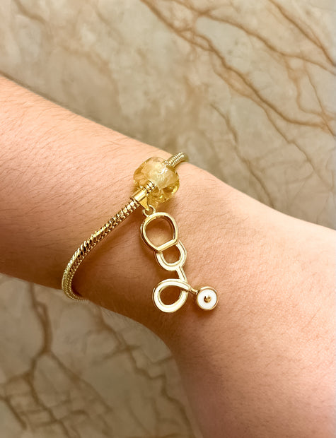 Pulsera  Estetoscopio Blanco Pan