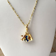 3 Traveler Charms Necklace