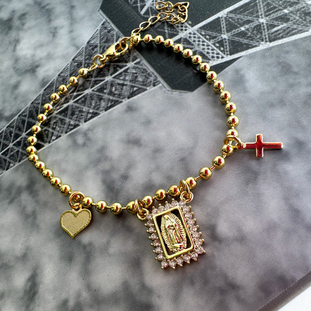 Guadalupe Virgin Bracelet