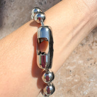 Silver Balls Bracelet