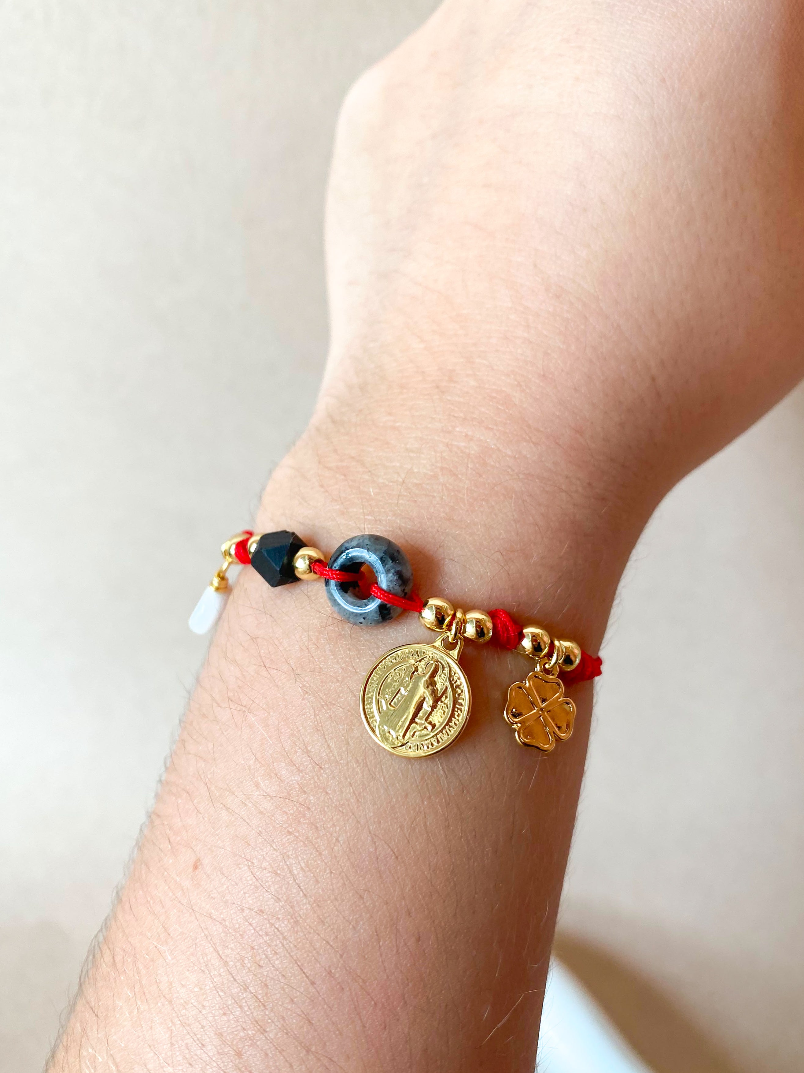 Red Thread Protection Multi Charms Adustable Bracelets