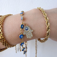 Variety of Steel Thick Style Bracelets