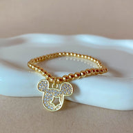 Mickey Shiny Star Elastic Bracelet