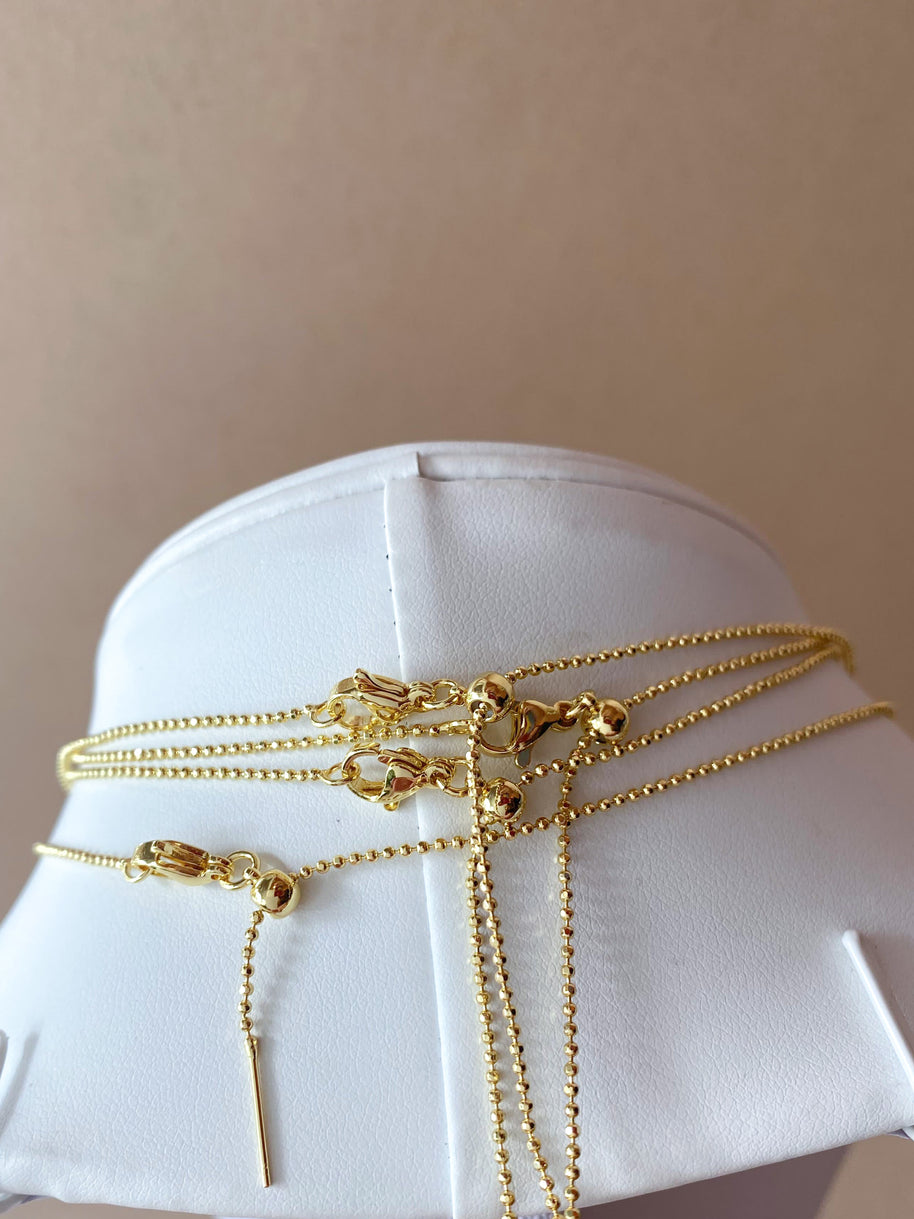 4 Style Hearts and Cross Adjustable Necklaces