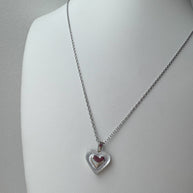 Silver Steel Style Necklace