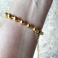 Golden Heart Bracelet