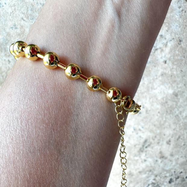 Golden Heart Bracelet
