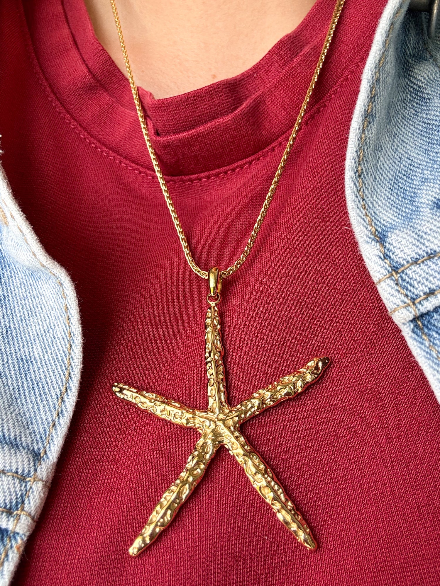 Big Starfish ⭐️ Necklace