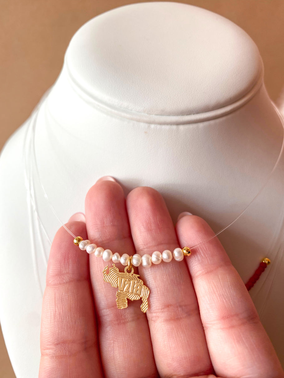 4 different Styles of Venezuelan Type of Ghost Necklaces