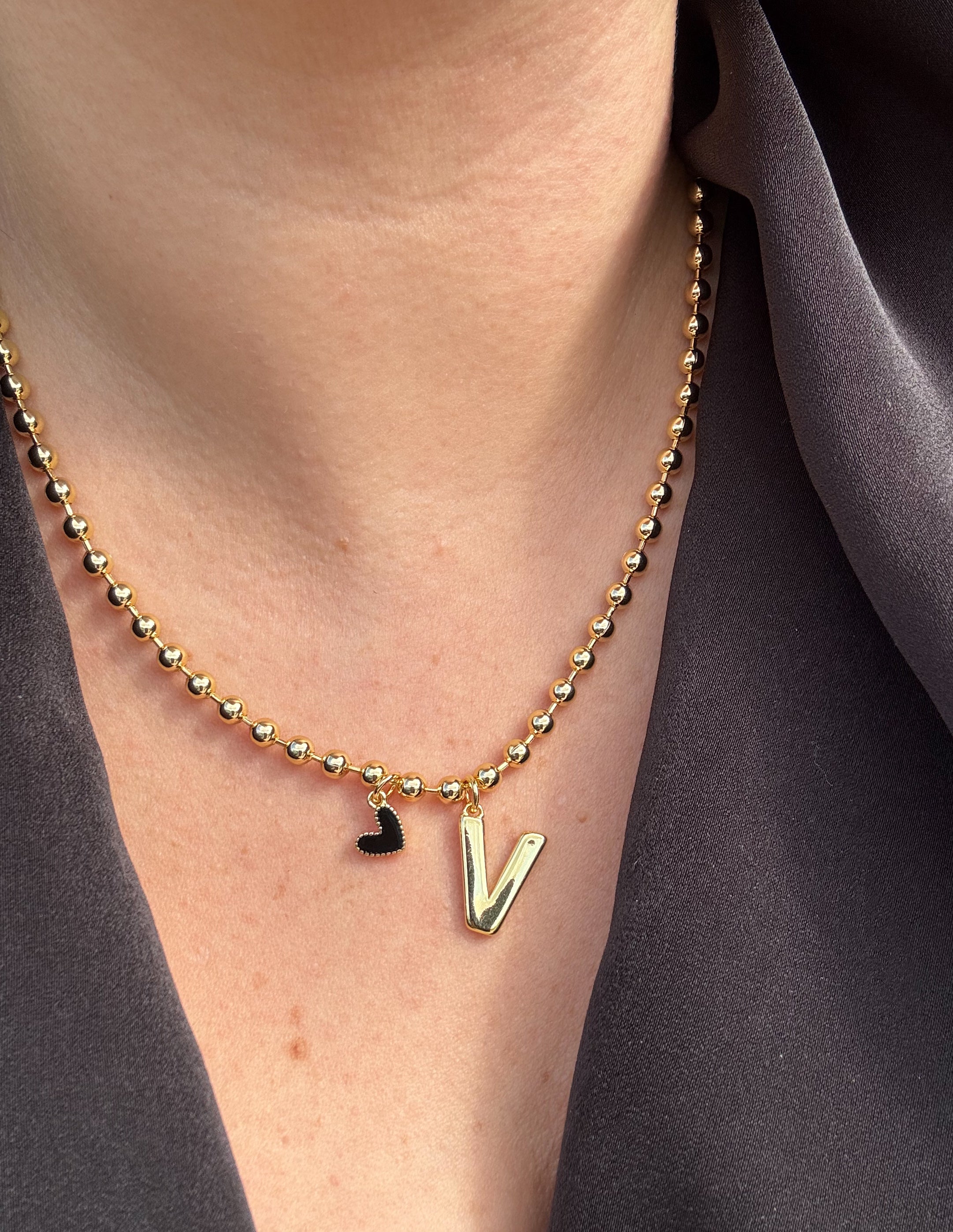 Initial Style Necklace