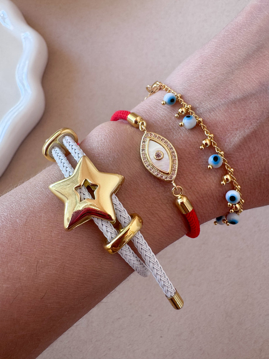 Evil Eye and Protection Charms Variety of Bracelet