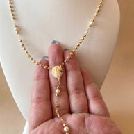 Rosary Virgin of the Valley pearls