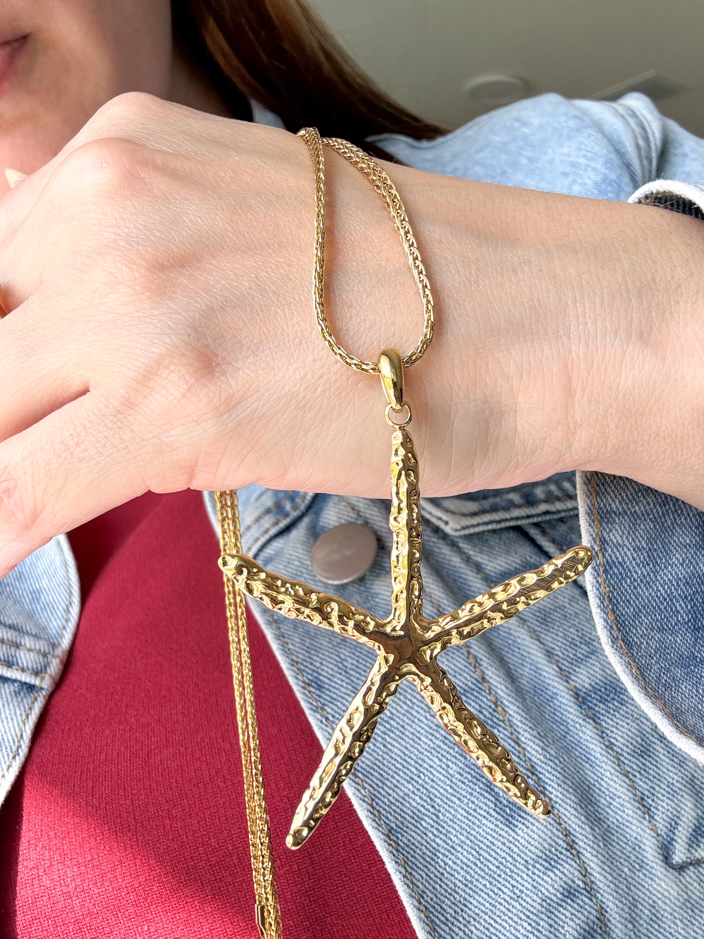 Big Starfish ⭐️ Necklace