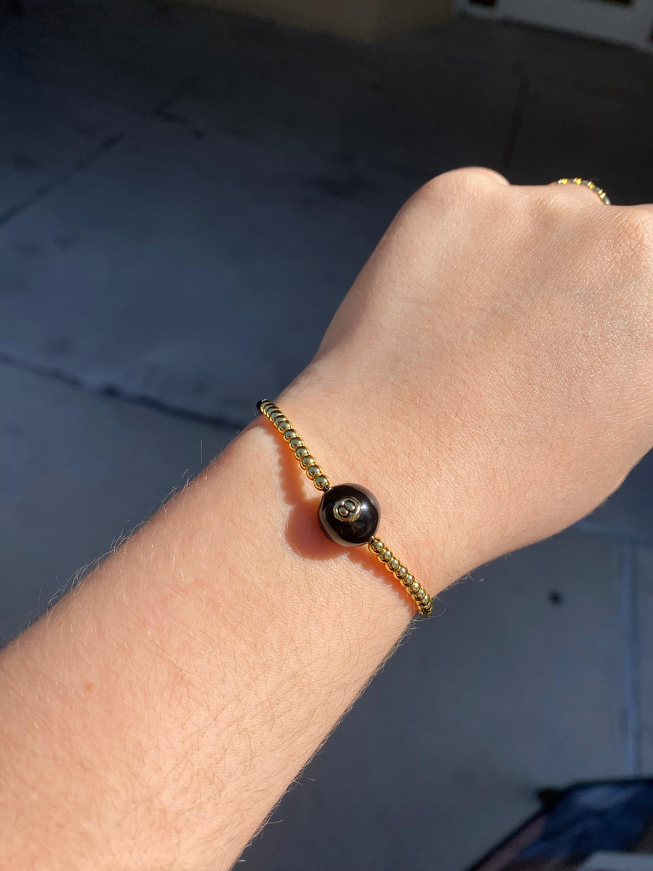 Black Thread Eight Ball