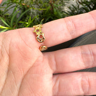 Stainless Steel Ring Star Shape