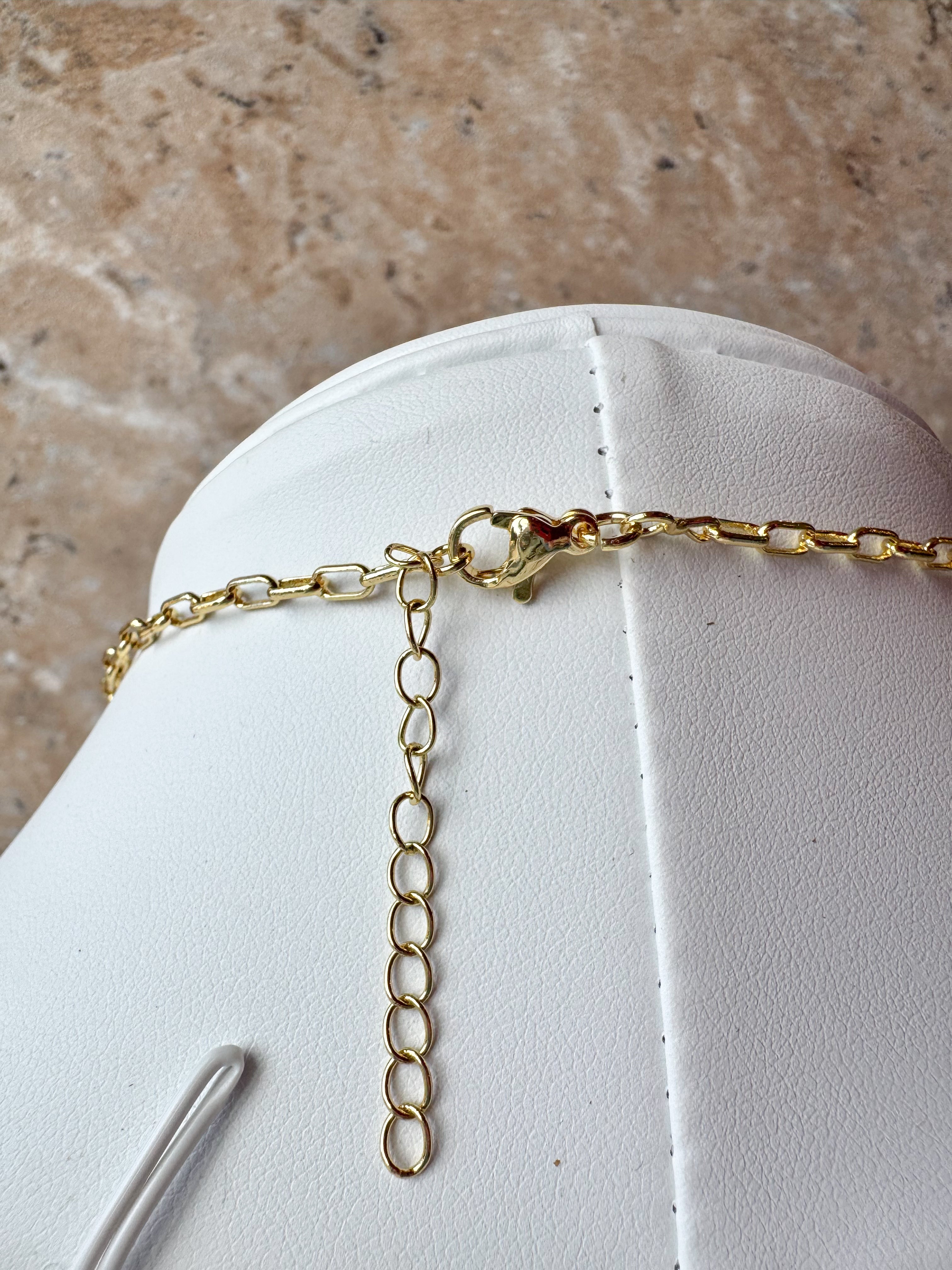 Virgin of the Valley & Jesus Heart Necklace