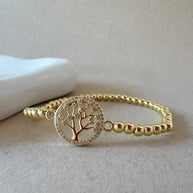 Cross & Various Charms Elastic Bracelets