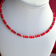 Cadena Beads Rojos