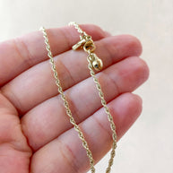 Rope Chain Golden Style Anklet