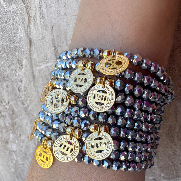 Set De Mandamientos Silver