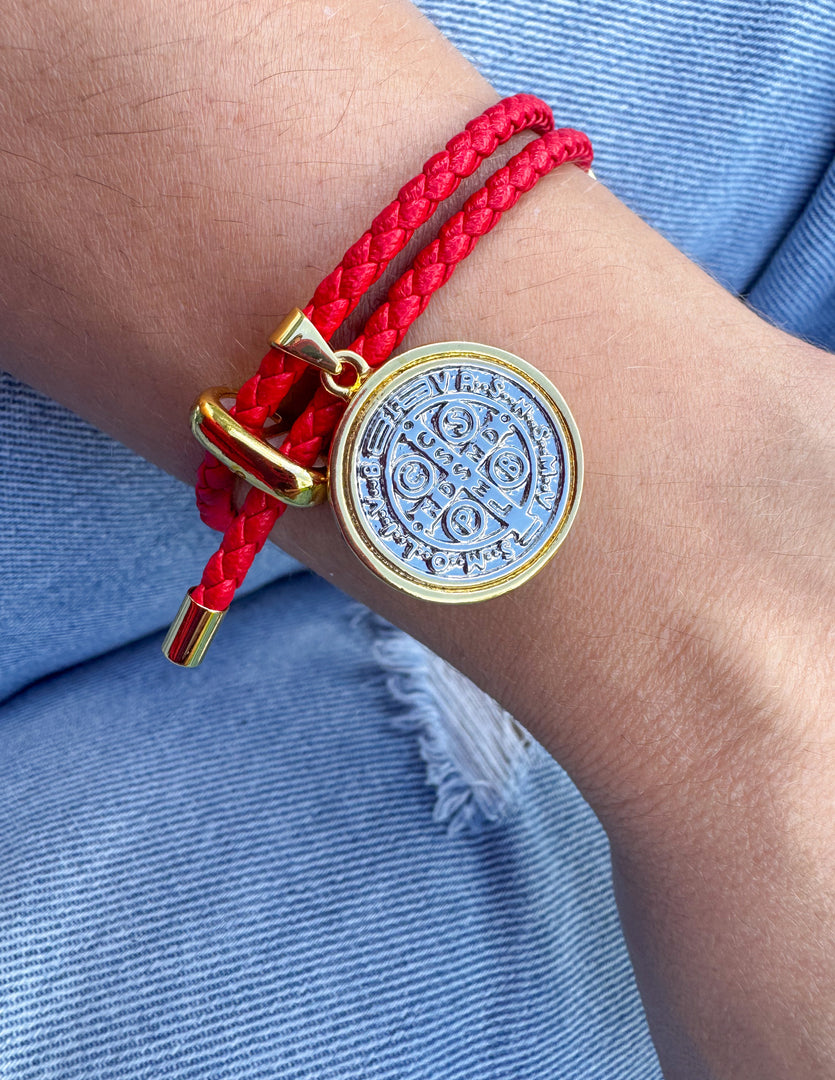 Pulsera Roja San Benito Abad