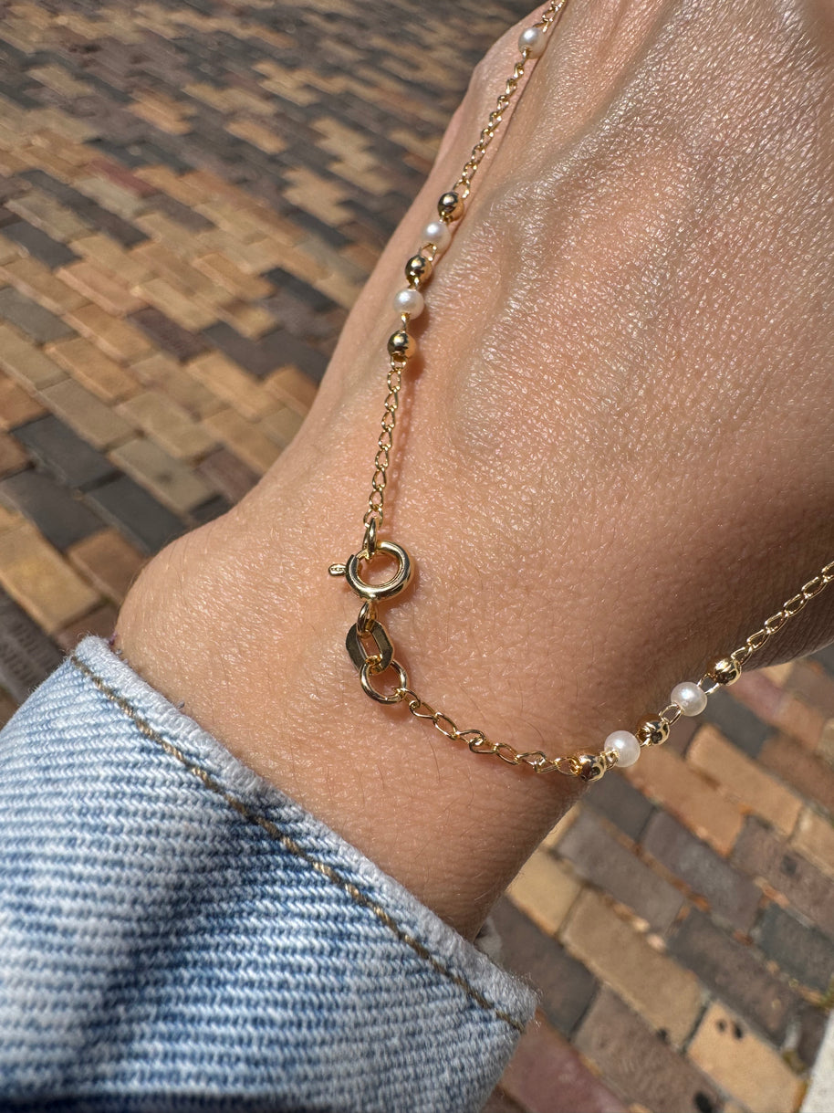 Miracle Medal Pearls Rosary