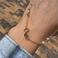 Miracle Medal Pearls Rosary