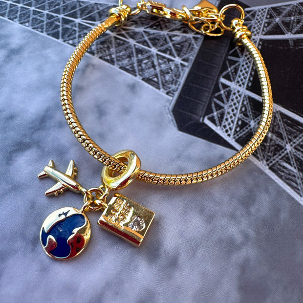 Bracelet Travelers Charms
