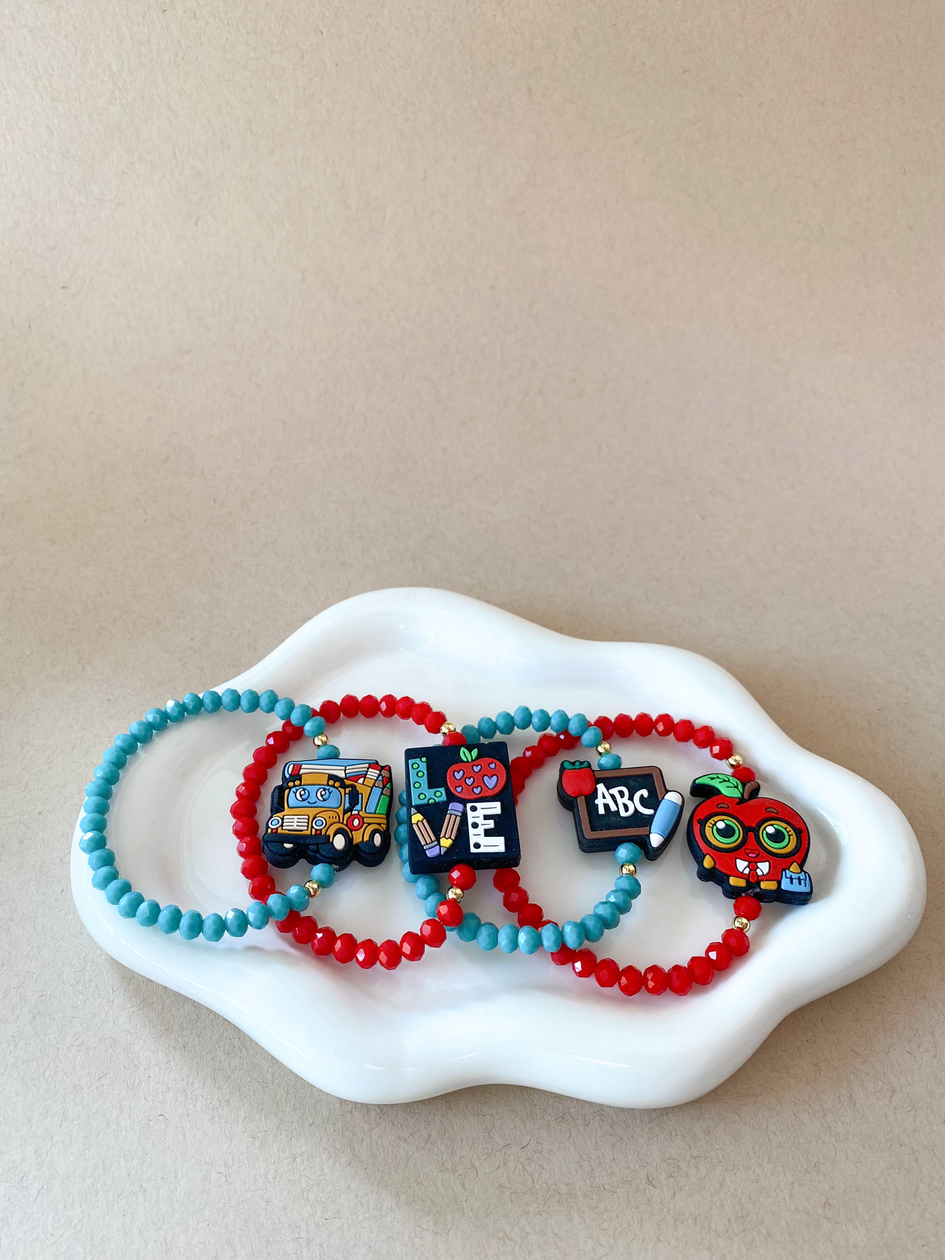 Variety of Teachers Style Crystal Bracelet