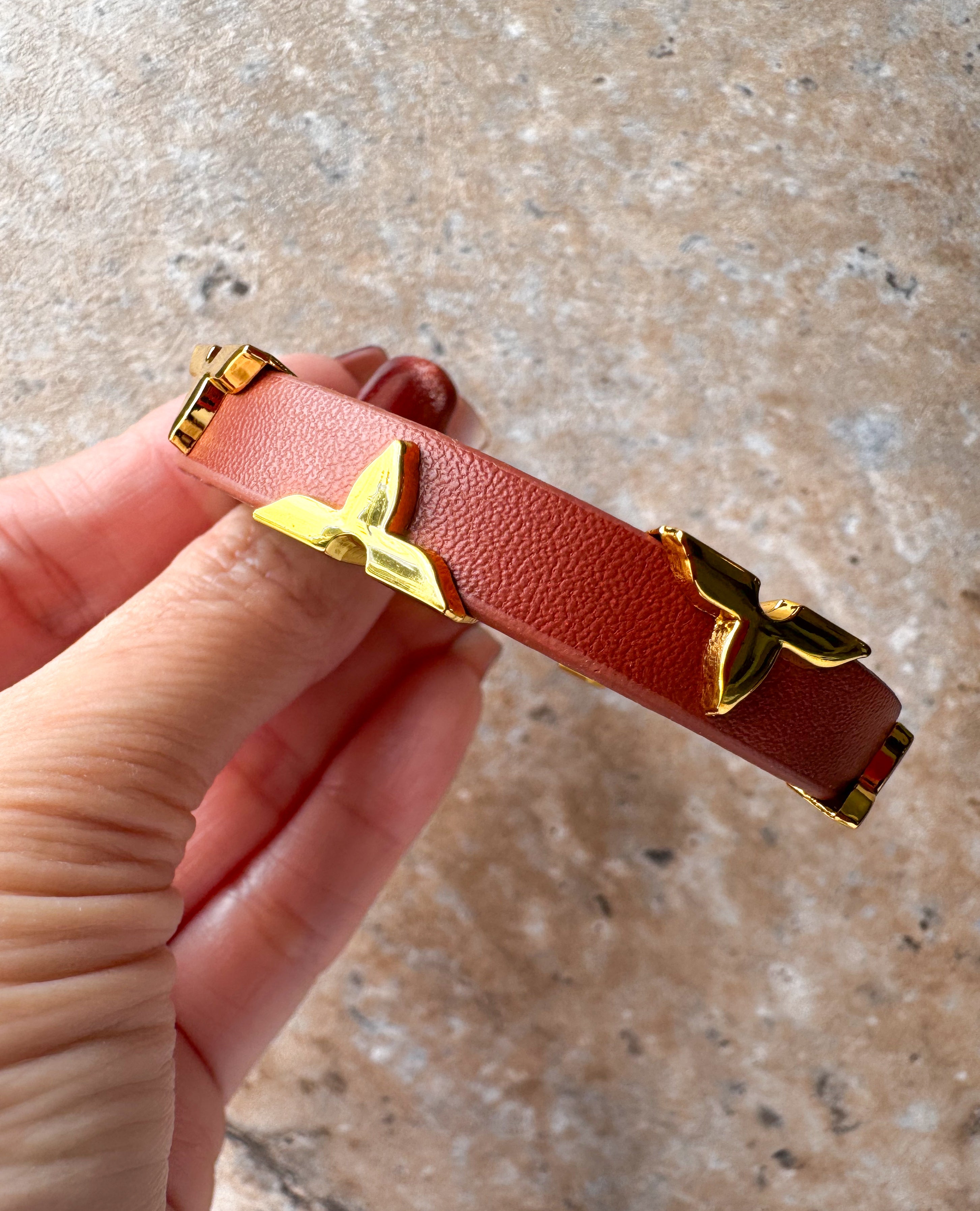 Star-Shape Leather Bracelet