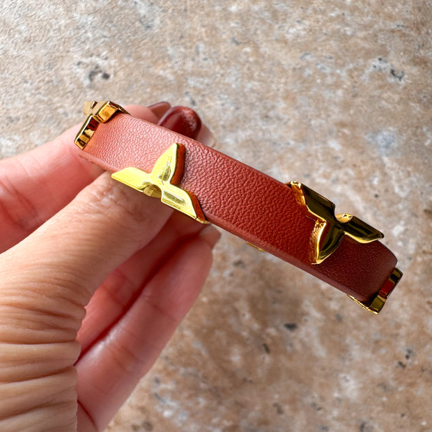 Star-Shape Leather Bracelet