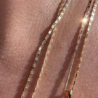 Cloud Raindrop Crystal Gems Golden Necklaces