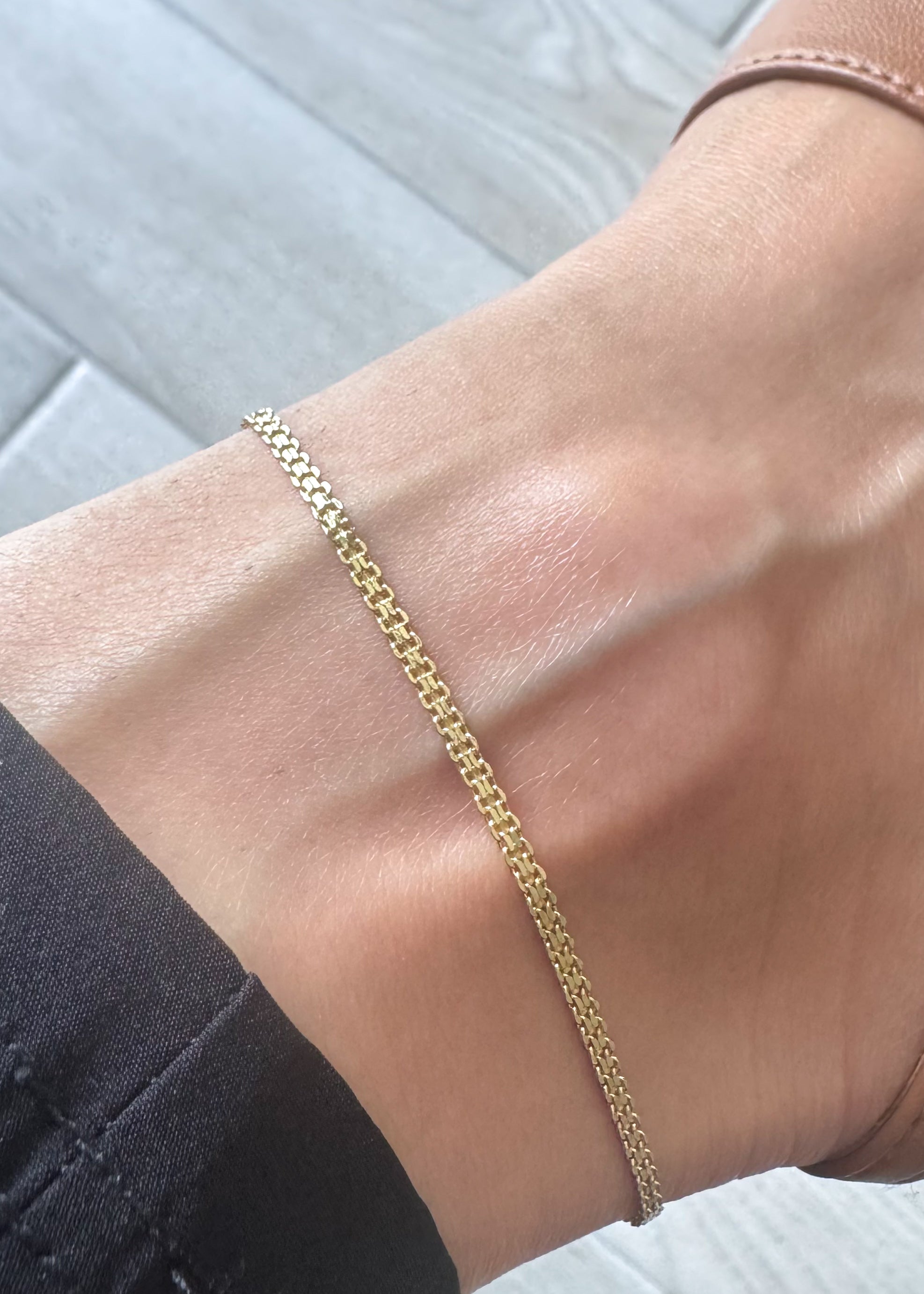Chinese woven anklet
