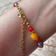 Colorful Flowers Bracelet